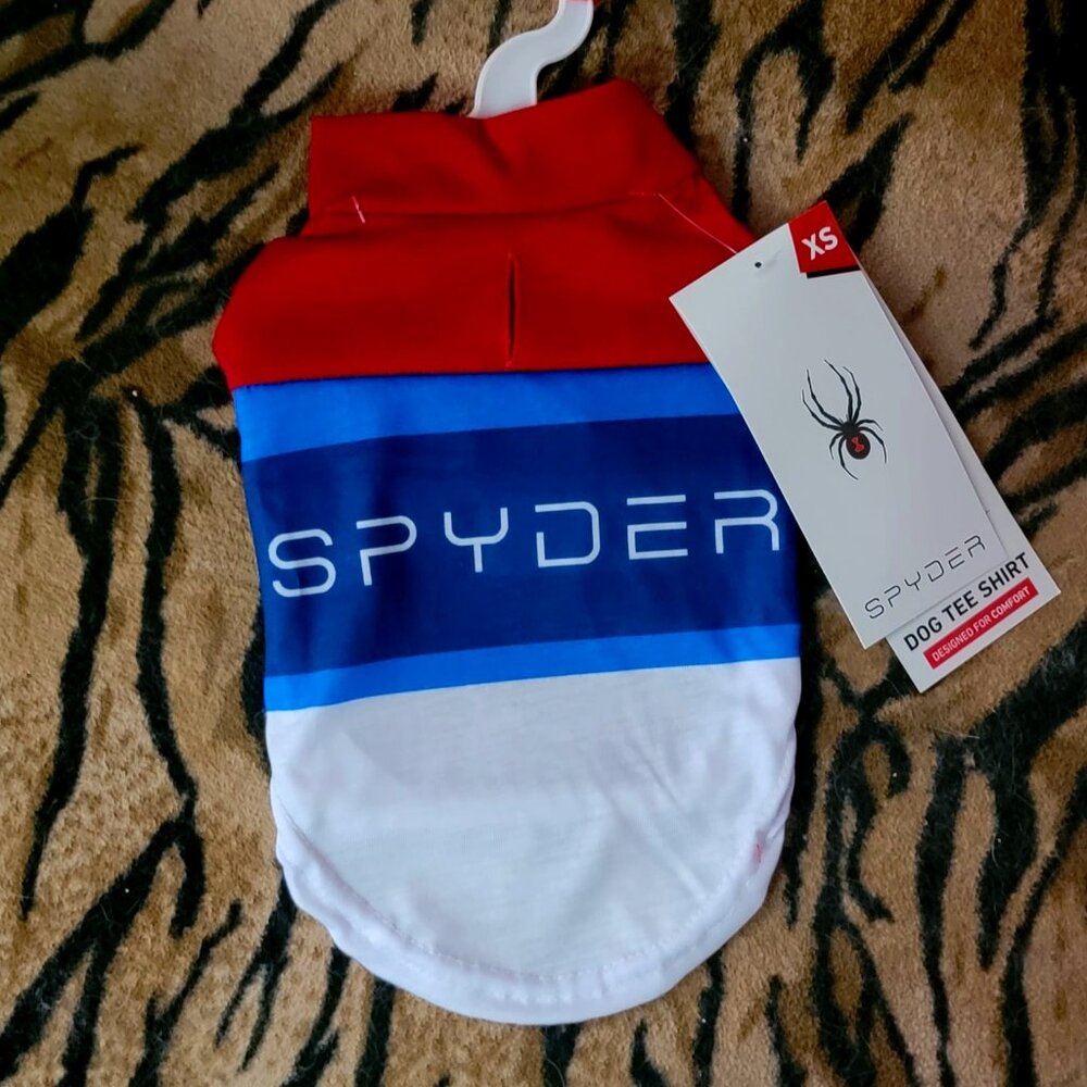 Dog or Cat Tee Spyder Brand xs sm new!